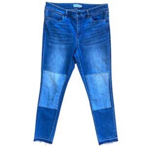 Rare L.L. Bean Signature Size 12, 32 x 27 Tall Straight Leg, Patchwork, Unique